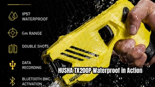 HUSHA TX200P | Chống thấm nước trong hành động